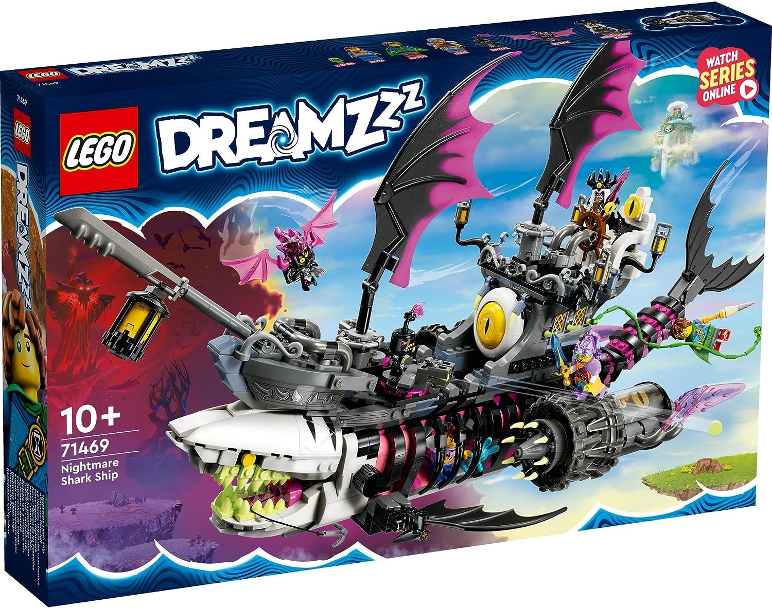 【値下げ】レゴ  稀少❕マインドストーム  ドロイドキット ★値下げ‼️ レゴ(LEGO) ドリームズ ナイトメア・シャーク号 71469 ｜ ドコデモ