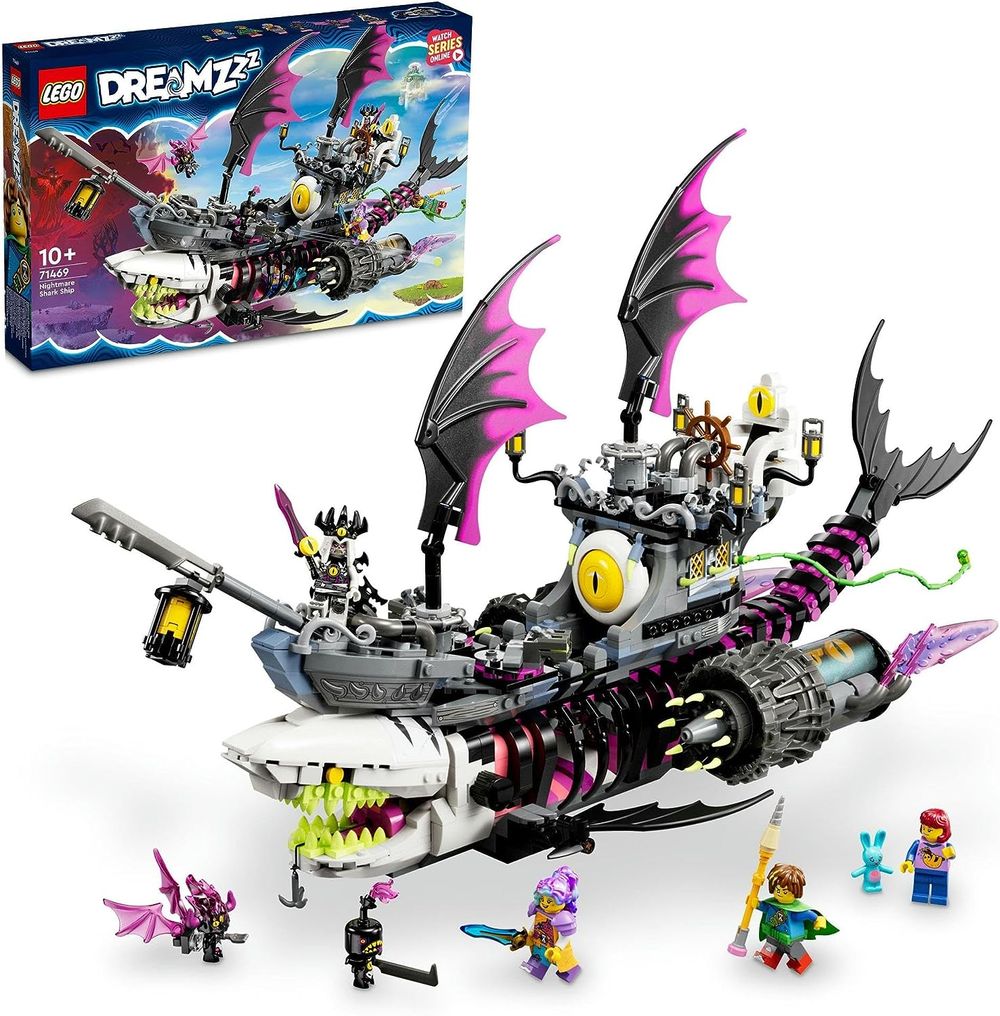 LEGO DREAMZzz Nightmare Shark Ship 71469
