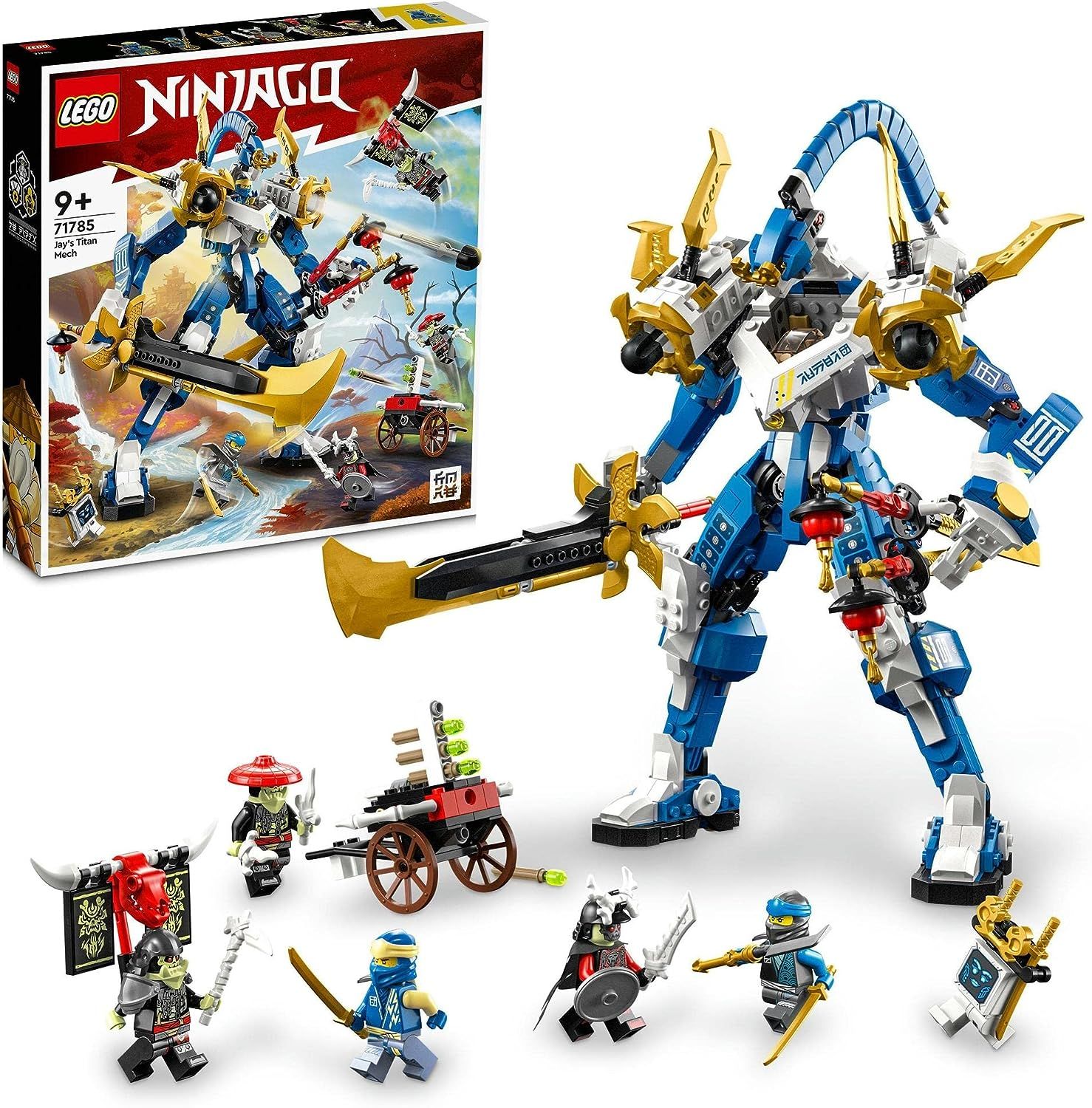 樂高（LEGO）忍者系列 傑伊的鈦金機甲 71785