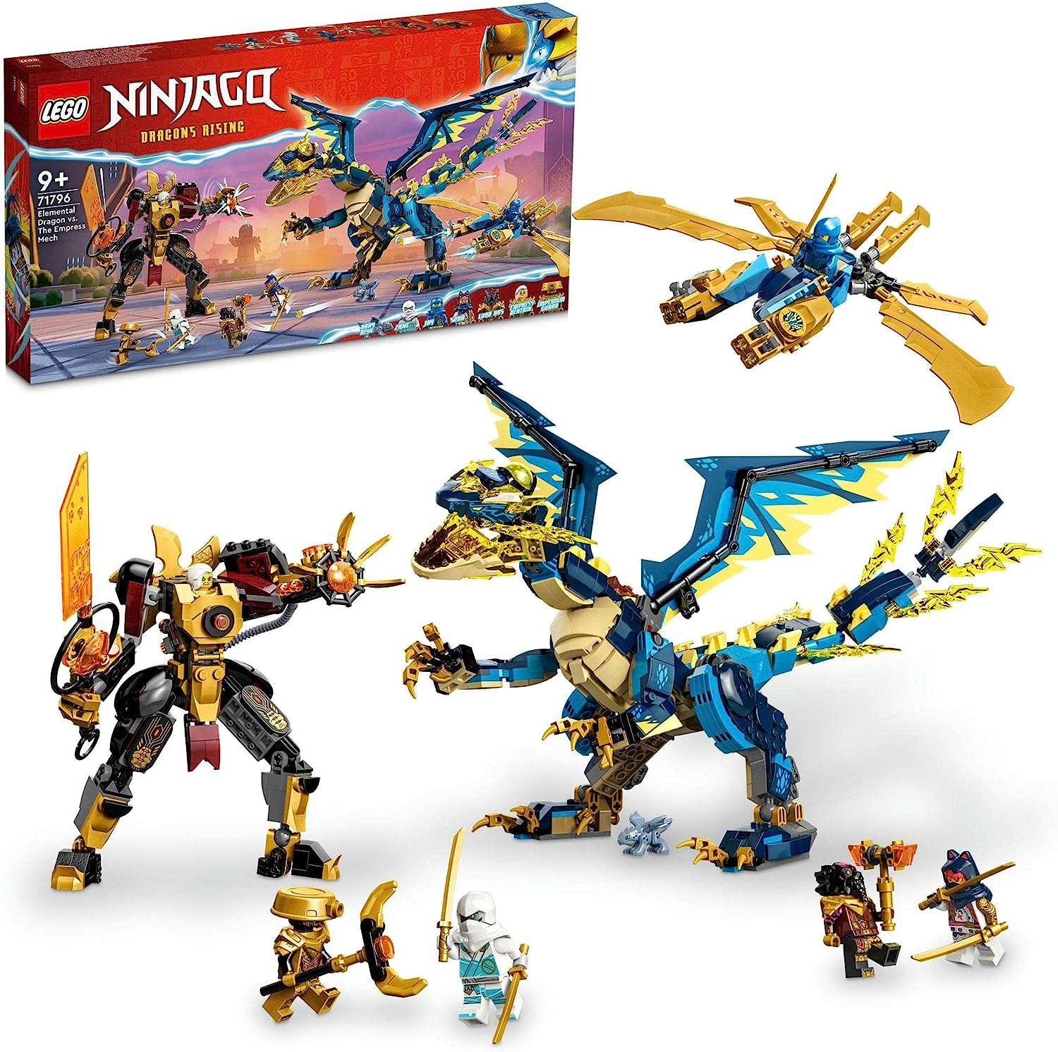 LEGO 樂高 Ninjago 元素龍與帝國機甲套裝 71796