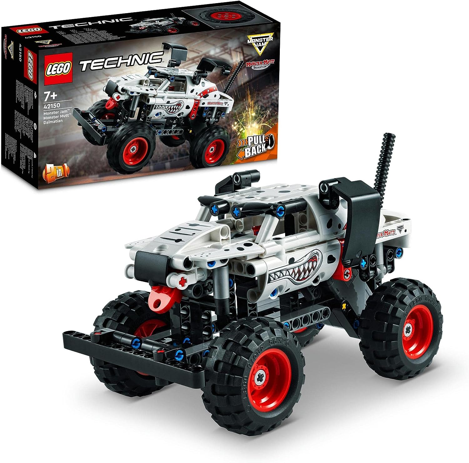 LEGO 樂高（LEGO）Technic Monster Jam™ 怪獸卡車™ 達爾馬提亞犬 42150