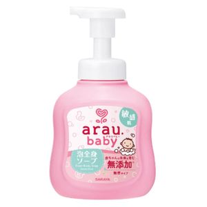 Alabe嬰兒泡沫全身肥皂敏感皮膚450ml