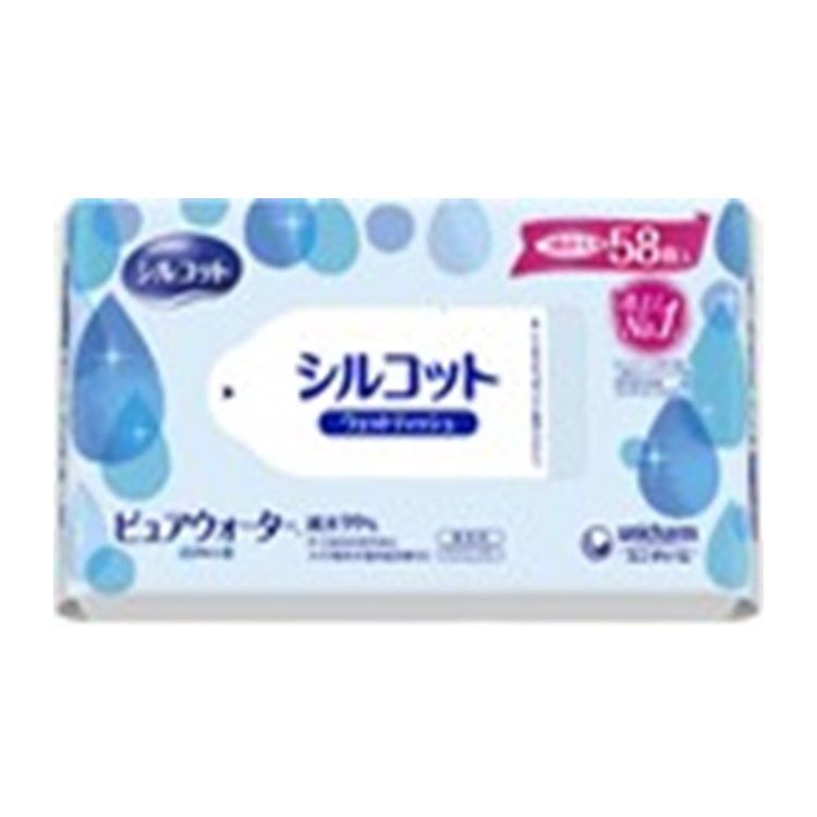 Silcot 純水濕紙巾 58片