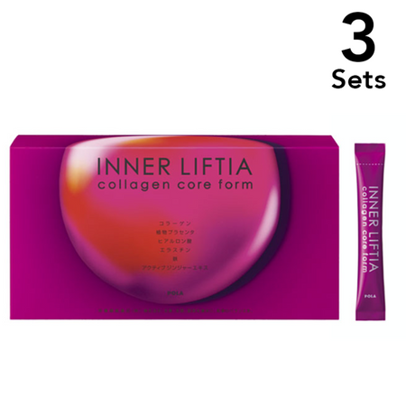 [Set of 3] POLA Inner Liftia Collagen & Placenta Value Pack 1.8g x 90 packets