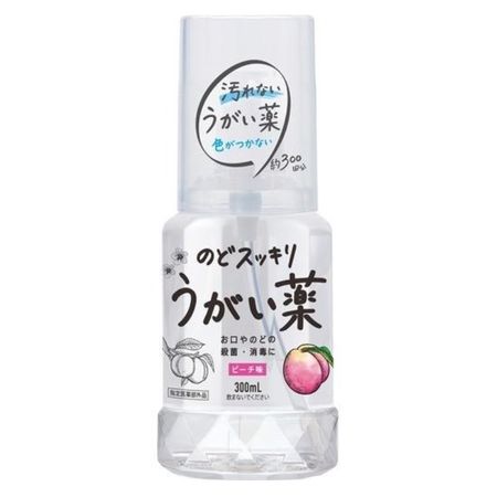 Kenei 's Throat Refreshing Gargle Medicine CP Peach 300mL