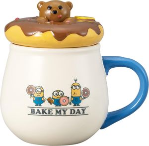 Sun Art "Minions" Mug Cup Lid Approximately 340ml