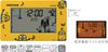 RHYTHM Minion Alarm Clock, Fun Action Digital Clock with Calendar, Yellow