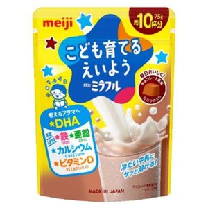 Meiji Mirafle Powder 음료 초콜릿 맛