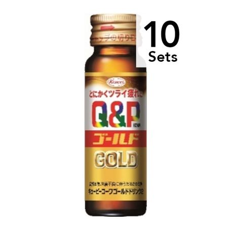 【10개 세트】큐피코와 골드 드링크 2 50mL