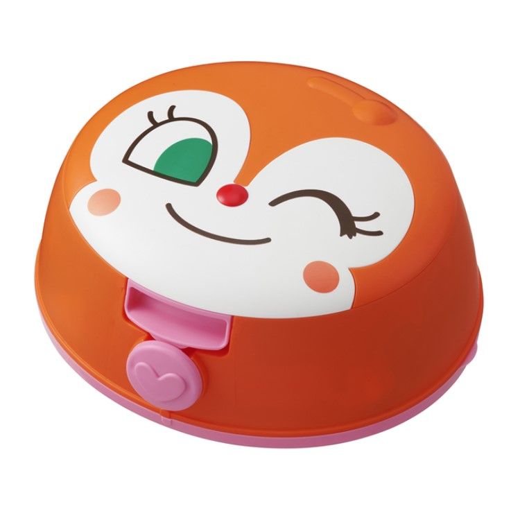 Lek Anpanman Odei Wipe Dokin -chan with case 60 pieces