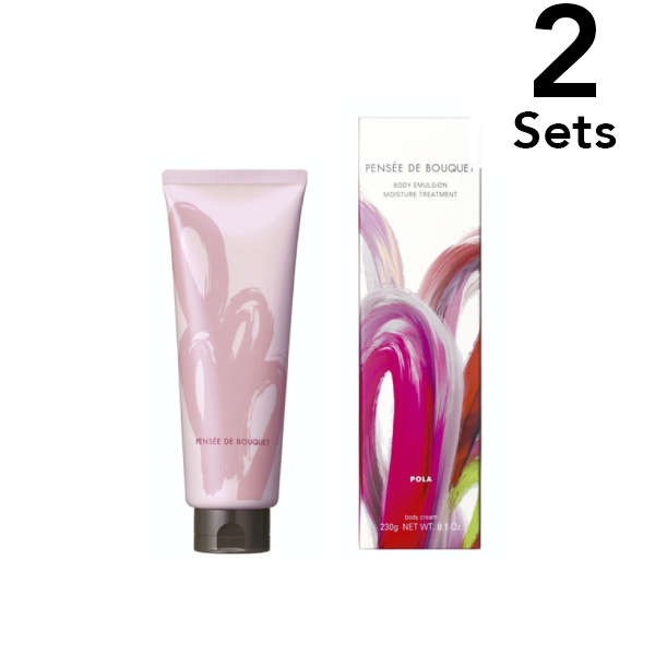 [2 세트] Pola Paula Panseed Bouquet Body Emerge Moist & Treat 230G