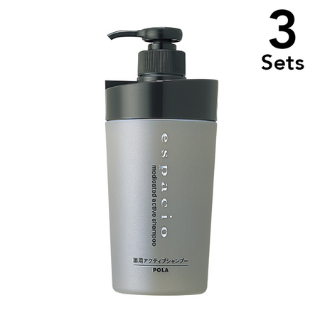 [Set of 3] POLA Espacio Medicated Active Shampoo 400mL