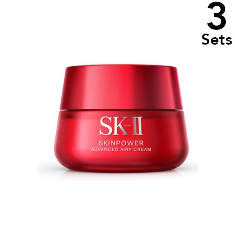 【3개 세트】SK-II 스킨파워 어드밴스드 에어리 크림 80g