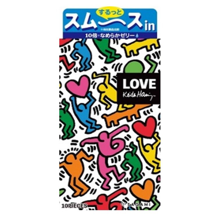 相模ゴム工業 キース・ヘリング スムース 10コ入