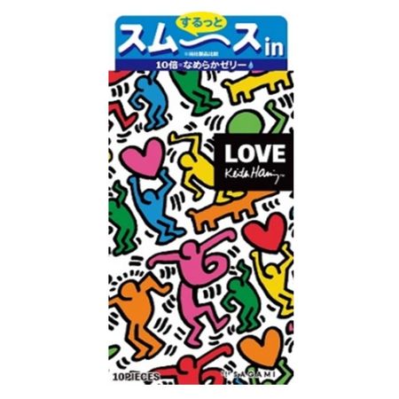 Sagami Rubber Industries Keith Haring Smooth 10 pieces