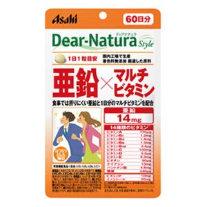 Dianatura 스타일 아연 X Multivitamin 60 일 60 정