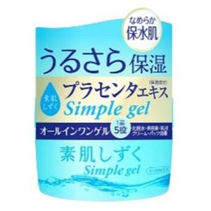 asahi Group Foods裸露的皮肤shizu简单凝胶100克