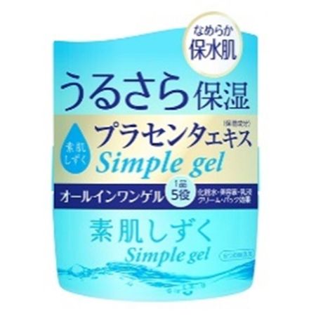 アサヒグループ食品 素肌しずくシンプルゲル 100g