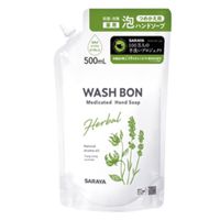 サラヤ ウォシュボンハーバル薬用ハンドソープ詰替 500mL