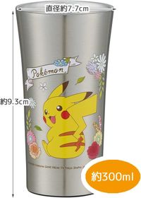 스케이터 보온 보냉 스테인리스 텀블러 300ml 포켓몬 STB3N-A
