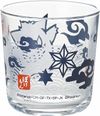 Kinsho Pottery "Pokemon" Gengar Glass Cup Tumbler 8cm Paper Cutout 140164