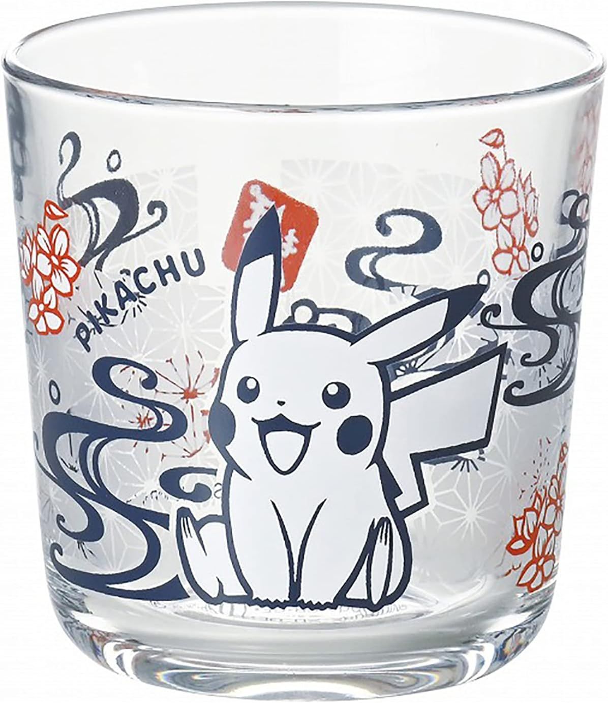 Kim Jong Pottery "Pokemon"Pikachu Glass Cop Tumbler 8cm