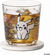 Kinsho Pottery "Pokemon" Pikachu Glass Cup Tumbler 8cm