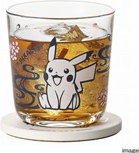金正陶器 「포켓몬스터」 피카츄 유리컵 텀블러 8cm