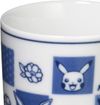 Kim Jong Pottery "Pocket Monster" Mug Cup Approximately 7cm Chiyo Paper Dyeing Made in Japan 141171