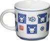 Kim Jong Pottery "Pocket Monster" Mug Cup Approximately 7cm Chiyo Paper Dyeing Made in Japan 141171