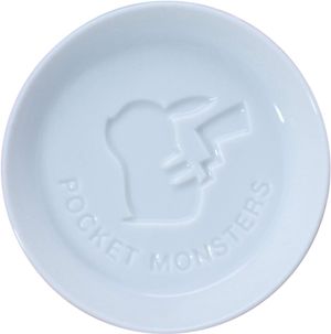 "Pocket Monster" Pikachu Silhouette Tableware Small Plate