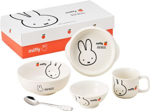 Dick Bruna "Miffy" Tableware Set Children's Tableware Baby Apple Pattern Miffy Goods