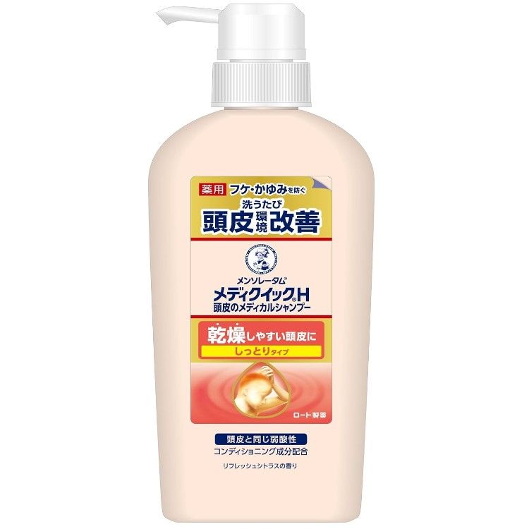 로트 제약 메디 퀵 H 두피 메디컬 샴푸 촉촉한 펌프 320mL