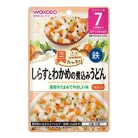 Wakodo Goo Goo Kitchen - 银鱼海藻乌冬面 80g