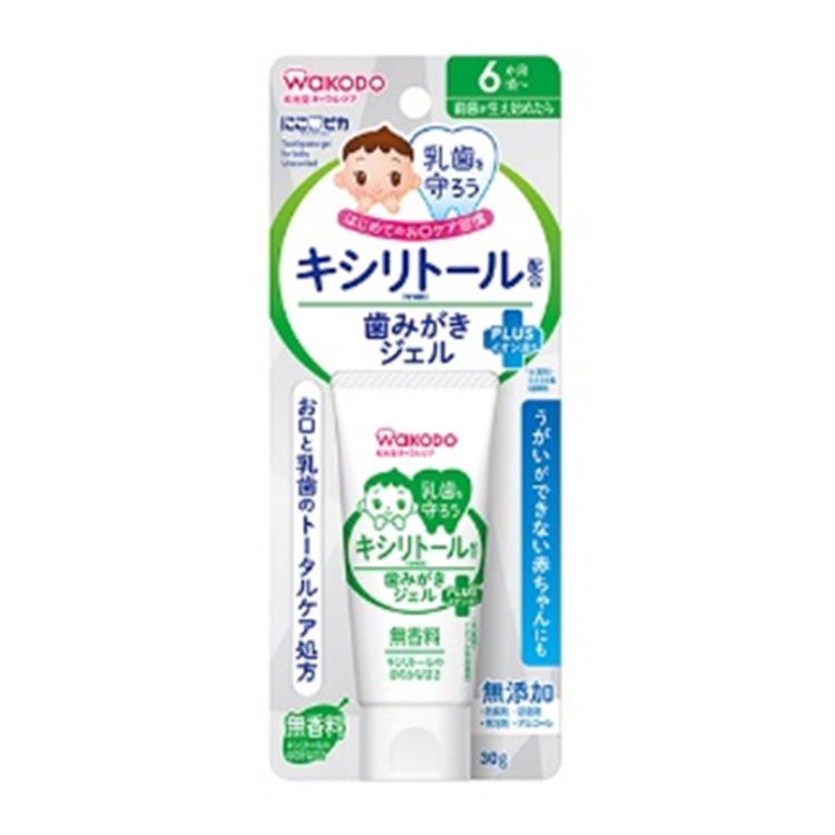 朝日食品集團 和光堂 wakudo niko pika刷牙凝膠未成年30克