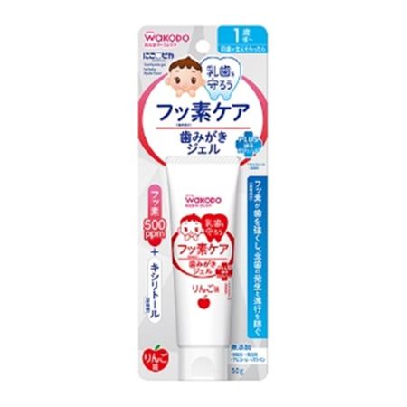Wakodo Nikopika Toothpaste Gel Apple Flavor 50g