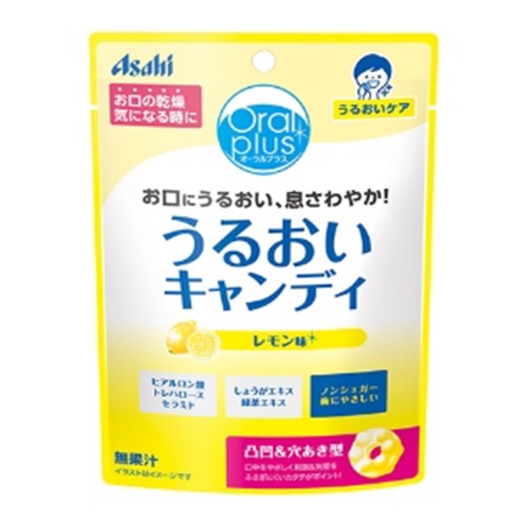 朝日食品集團 asahi集團食品聽覺和水分糖果（檸檬味）57克