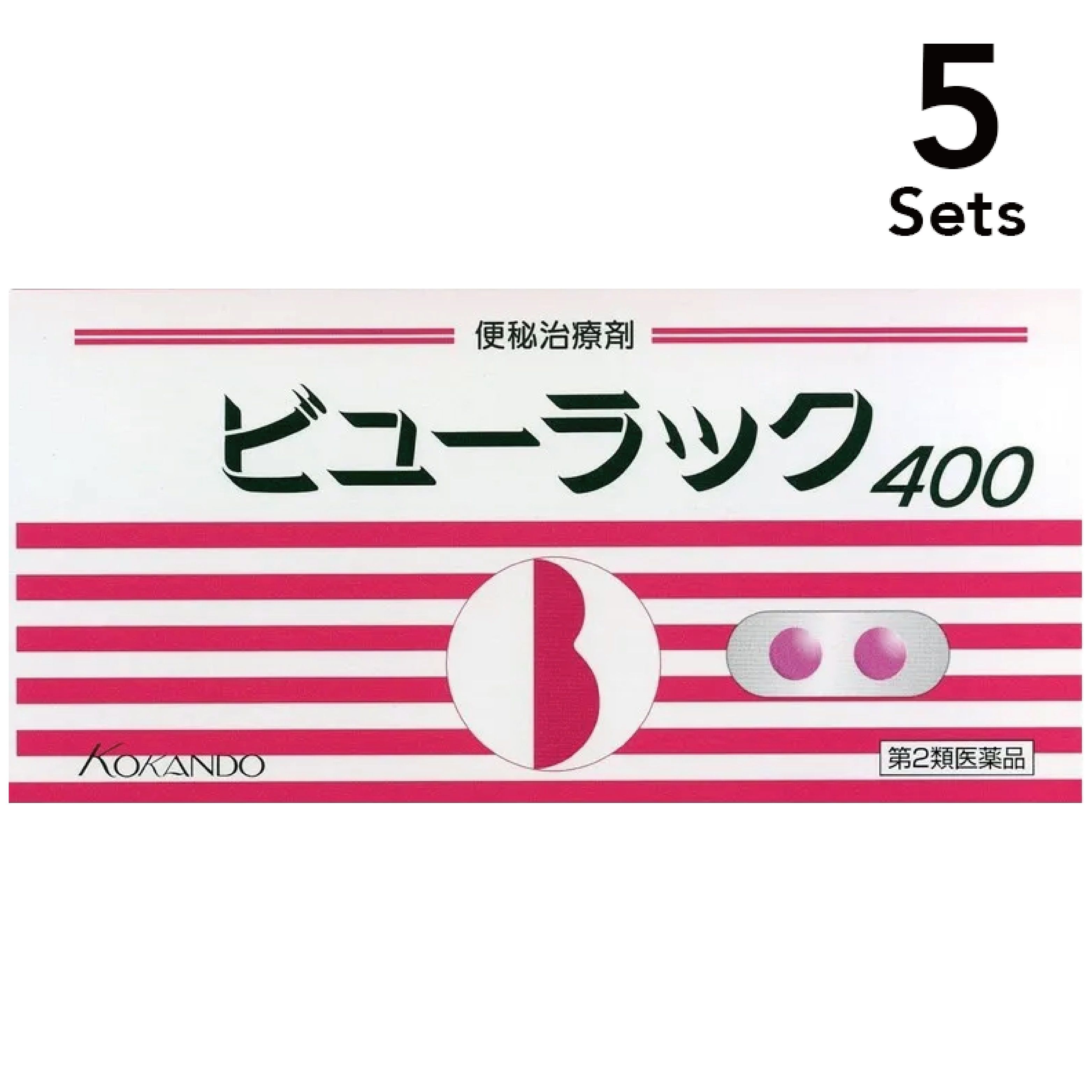 [Set of 5] [Class 2 pharmaceuticals] View Lack A 400 tablets