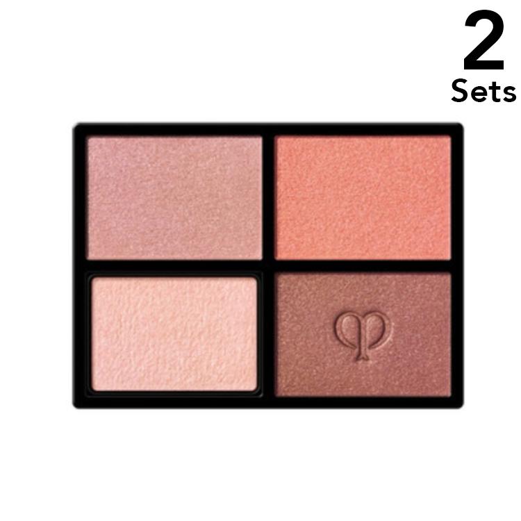 【2個セット】CPB Cle de Peau Beaute　クレ・ド・ポー ボーテ　オンブルクルールクアドリ8 Warm Ocean Sunset 〈アイシャドウ〉レフィル 6g