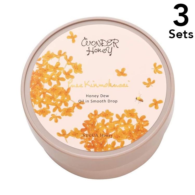 [3-Piece Set] Wonder Honey Oil-in Smooth Drop Pure Osmanthus <Serum/Gel Cream> 110g