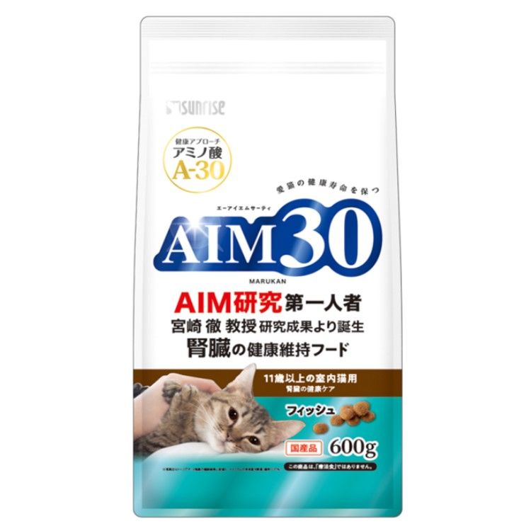 AIM30 11岁及以上室内猫肾脏卫生保健鱼600克