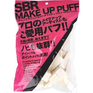 石原商店 苯乙烯丁二烯橡胶化妆粉扑 三角形 NKO-4501