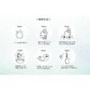 Ishihara Shoten Makeup Remover Cleansing Puff Gray ISP-CP01G