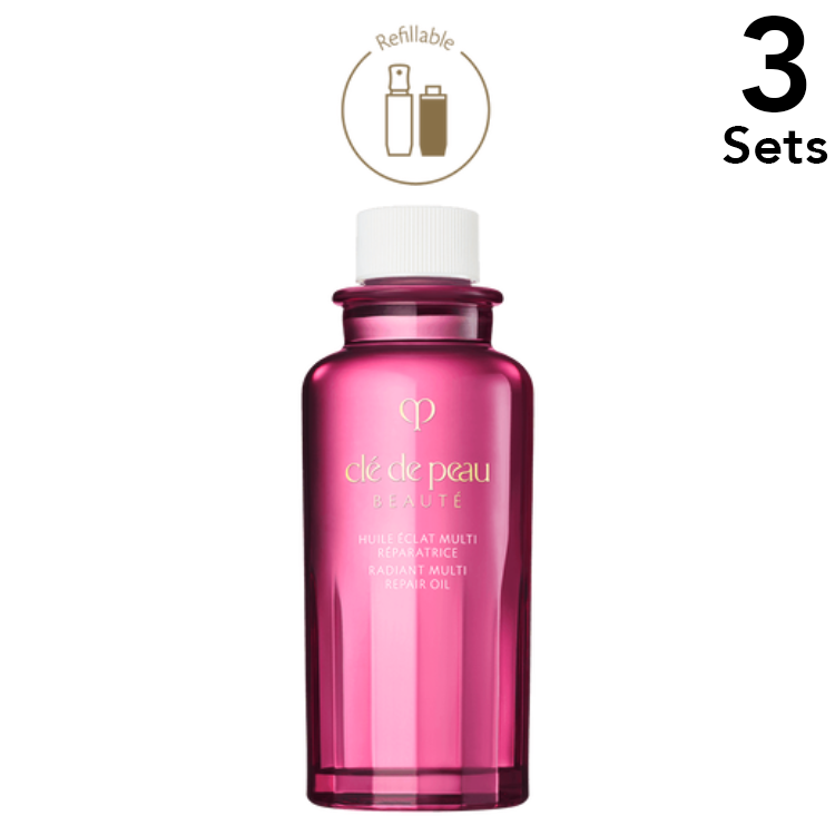【3入組】Cle de Peau Beaute RADIANT MULTI REPAIR OIL 全效修護精華油 補充裝 75ml