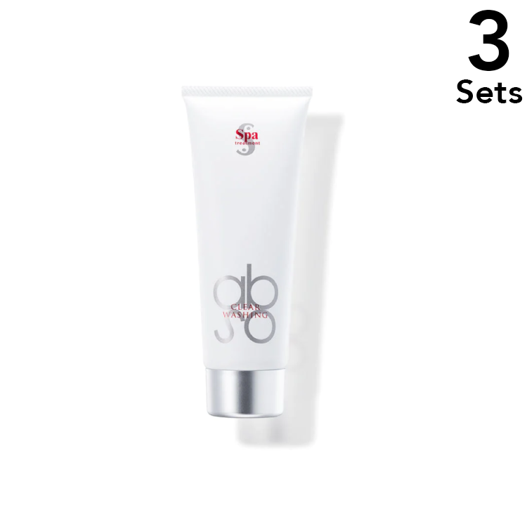 [Set of 3] Spa treatment Abso Water Clear Washing Foam 120g