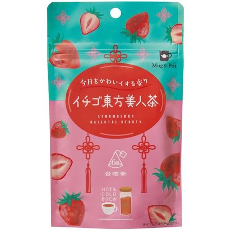 TokyoTeaTrading 马克杯&茶壶 草莓东方美人茶 (2g x 6P)