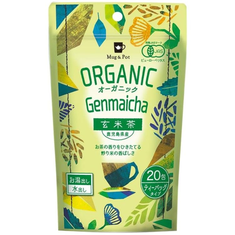 Tokyo Tea Trading Mug&Pot 유기농 현미차 (2g×20포)