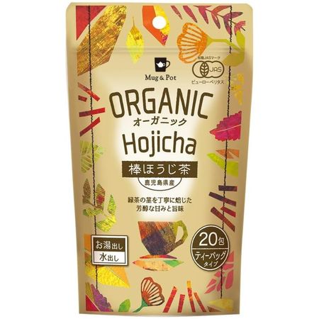 TokyoteAtrading Mug&Pot Organic Stick Hoji Tea(2g×20p)