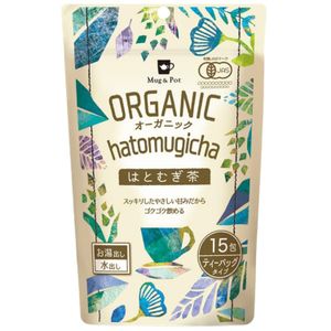TokyoteaTrading Mug＆Pot Organic Hatamugi茶（2.5g x 15p）