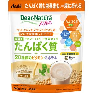 ディアナチュラアクティブ ソイプロテイン ソイミルク味 360g